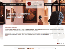 Tablet Screenshot of museocomarcaldaimiel.es
